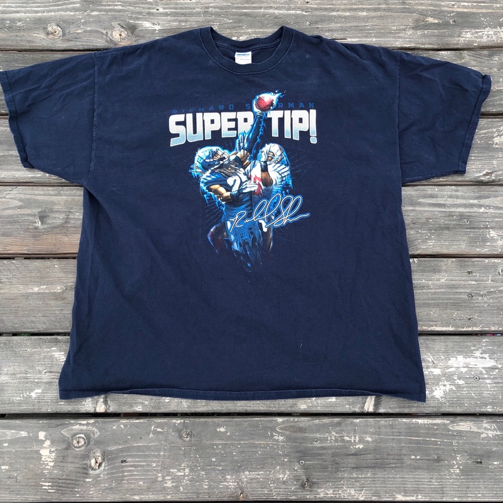 Seattle Seahawks Richard Sherman Super Tip Shirt